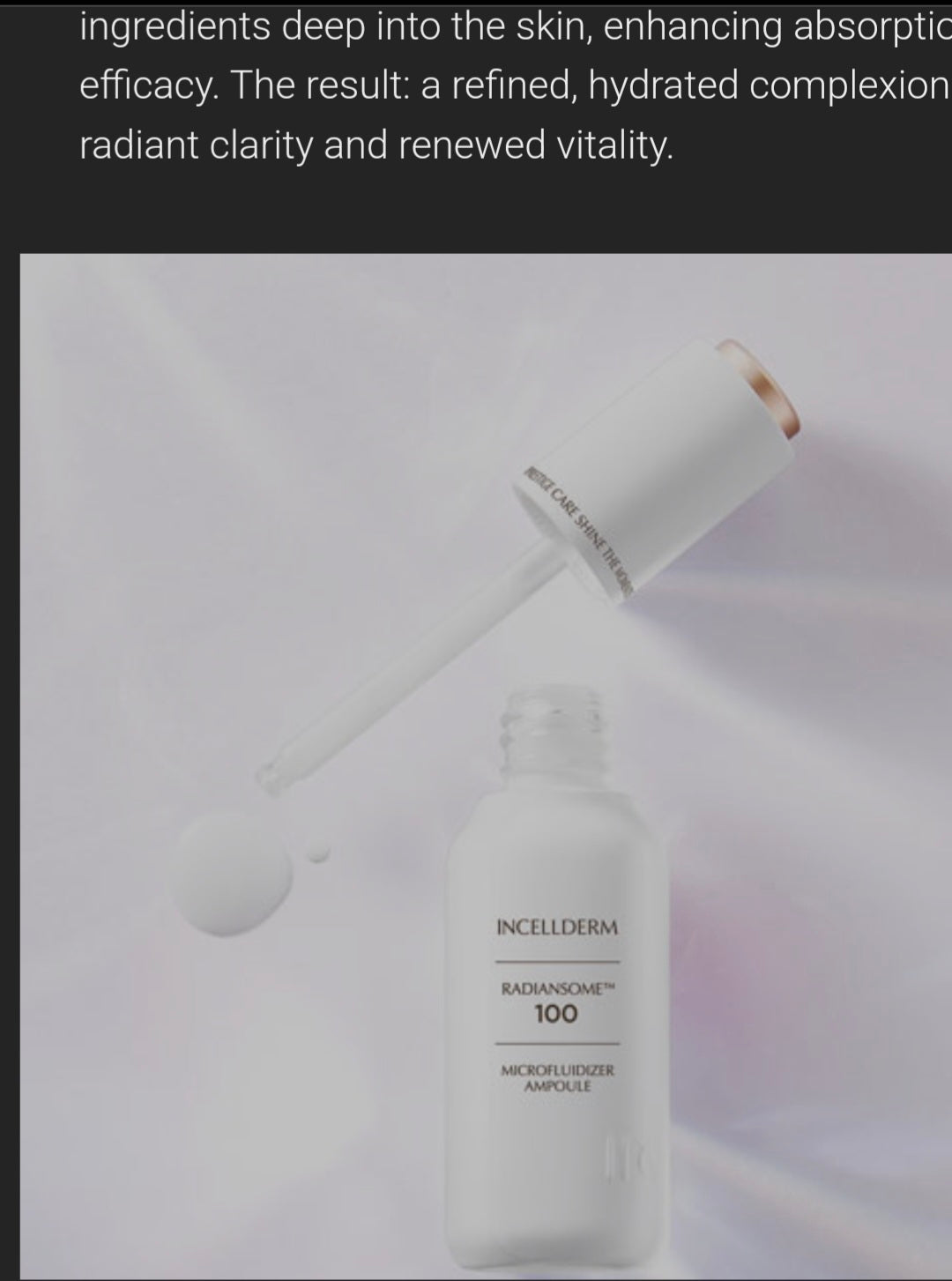 RadiansomeTM100 Microfluidizer Ampoule