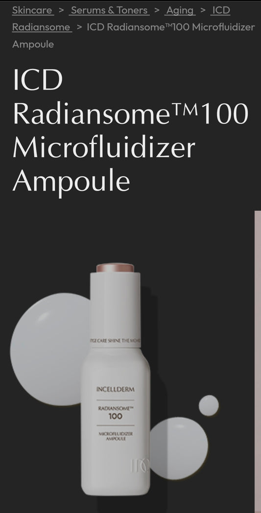 RadiansomeTM100 Microfluidizer Ampoule