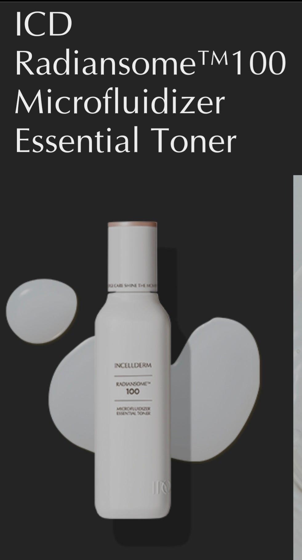 radiansome 100 Toner